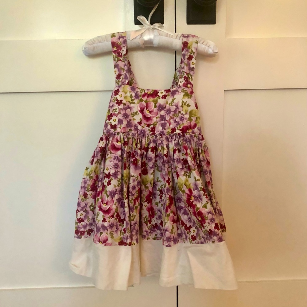 Flowered sundress by Helena at Neiman Marcus.